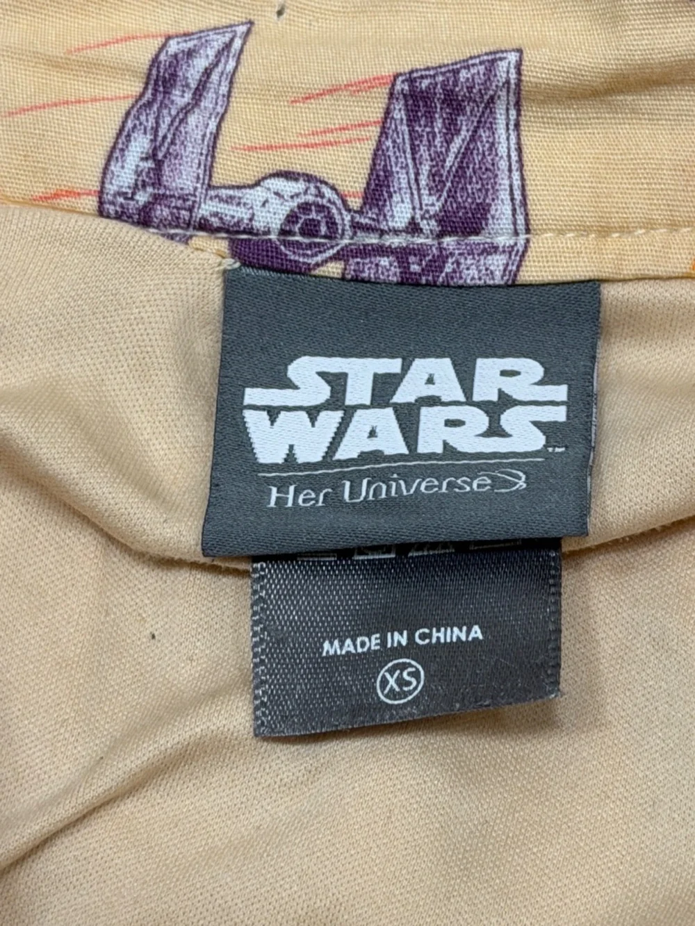 Star Wars Her Universe XS Character Print Cotton Full Midi Disney Skirt